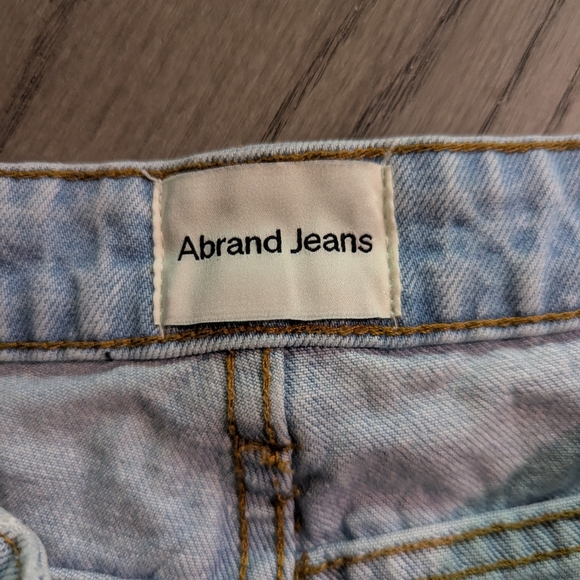 Abrand Jeans High Relaxed Short Size 27 - Picture 3 of 4